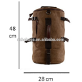 Canvas Rucksack Duffle Rucksack Mochila Rucksack im Freien Seesack große Camping Tasche Rucksack Duffle